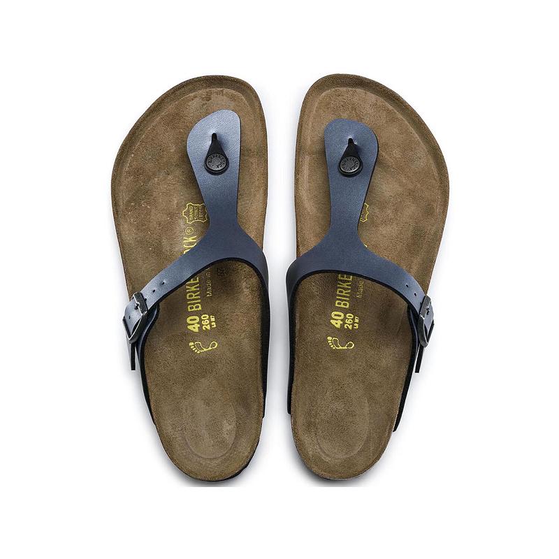 Birkenstock Onyx Birko-flor Gizeh Dame Svarte | NO 105SGL